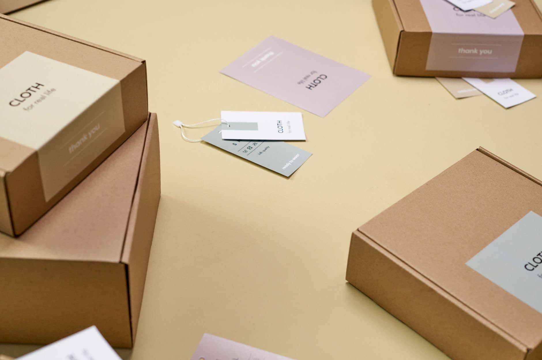 Packaging & Branding β illustrative
